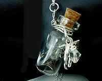 Vial of Wishes - Dandelion Seeds and lucky charms