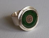 Green & Grey Ring